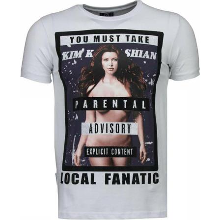 Local Fanatic - T-shirts - Vit - Herr - Storlek: Xl, Herr, Storlek: XL