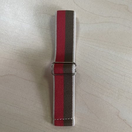 Klockarmband för Apple Watch iWatch 25mm bredd Nr 25 vetefärg