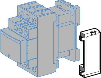 Schneider Electric LAD4RCE RC-krets för LC1D09-D38, DT20-DT40, Elfördelning & strömförsörjning