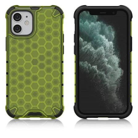 Bofink Honeycomb iPhone 12 Mini skal - Grön