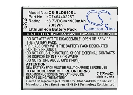 Batteri till SmartPhone, Mobil för BLU Studio 5.5, D610, D610A m.fl.