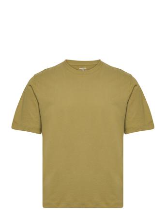 Mid Sleeve Tee Tops T-Kortærmet Skjorte Green Resteröds