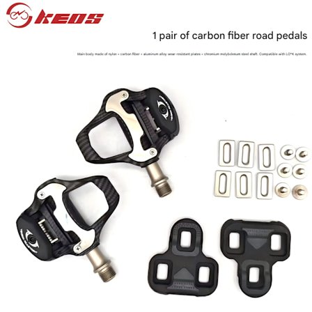 Yhteensopiva Shimano Ultegra R8000 SPD-SL -lukkopolkimien kanssa SM-SH11-klosseilla_xx-XF12-