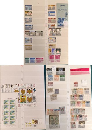 Finland og Åland 1866-2000 - 2 indstiksbøger med kassetter