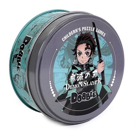 Tegnede Spot It Matchende Kortspil Logisk Ræsonnement Øvelse Brætspil Gave til Børnedag Demon Slayer