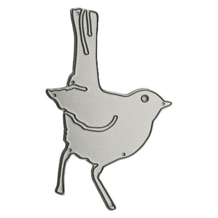 Metallstans för Walking Bird - Schablon för DIY-Scrapbooking, Album, Papperskort, Mall, Prägling, Dekoration