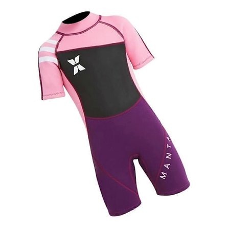 Lasten märkäpuku S Lämpöuimapuku 2,5 mm Lyhyt S Nuorten lasten uima-asu , +