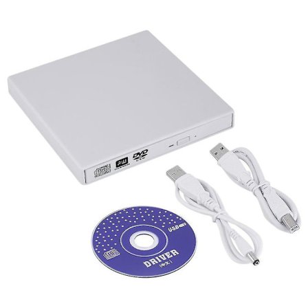 USB 2.0 Ekstern CDRW DVDRW Brennerstasjon for Bærbar PC