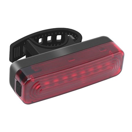 Vattentät Baklampa för Mountainbike USB Uppladdningsbar LED Cykellampa Säkerhetsvarningslampa Tålig