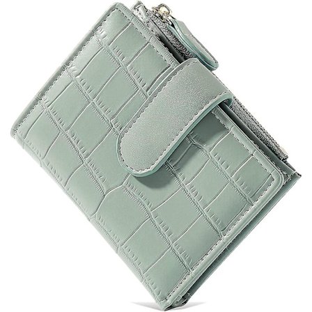 Pieni Naisten Lompakko. Pieni Lompakko PU-Nahkaa Trendikäs Tekstuuri Tyylissä