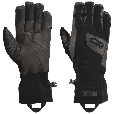 Outdoor Research Super Vert Gloves Men ski gloves Black M
