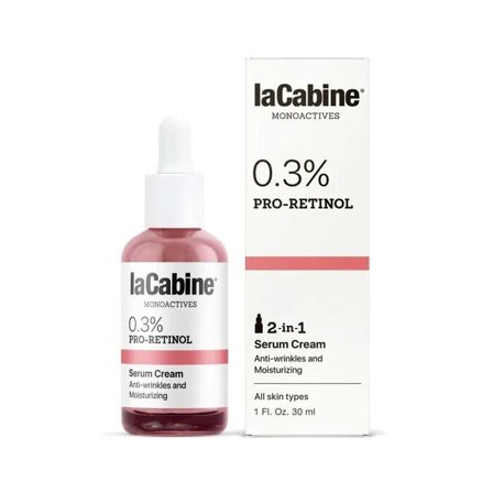 LaCabine 0.3% Pro-Retinol Tecnologia 2 in 1 Siero+Crema Viso