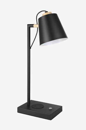 EGLO - Skrivebordslampe Lacey-Qi w.Touch - Svart - Skrivebordslamper - Fra Homeroom