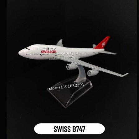 Boeing 757 Diecast Metall Flygplansmodell - 1:400 Skala Replika för Hemmakontor & Barn 106.Swiss B747