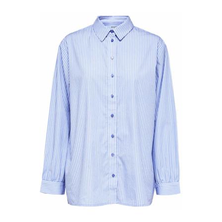 Selected Femme Striped Shirt Blå, Herre Skjorter
