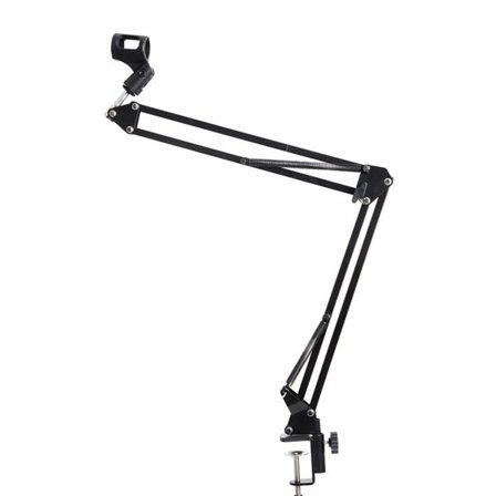 Säädettävä pöytäjalusta mikrofonille