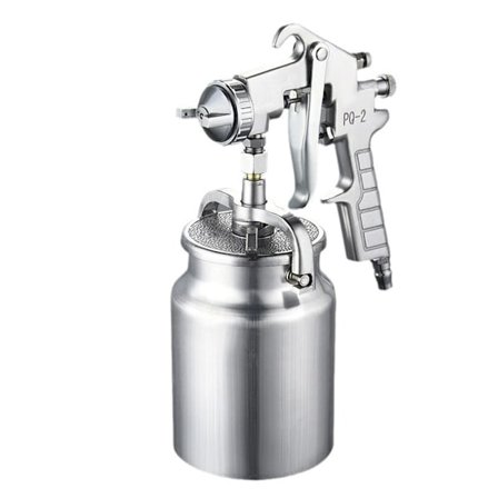 Luftfärgspruta, 1000ml 2.0mm Munstycke Högtryck Stor Volym Sugmatningspistol