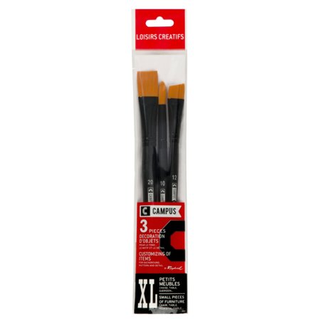 Raphaël Campus Hobby Brush 3-sæt XL