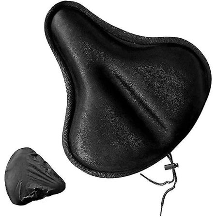 27x25cm Sykkelsetetrekk Gel Sadel Bredt Sete Vannbestandig