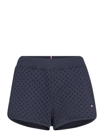 Rw Terry Polka Dot Short Shorts Flowy Shorts/Casual Shorts Blå Tommy Sport