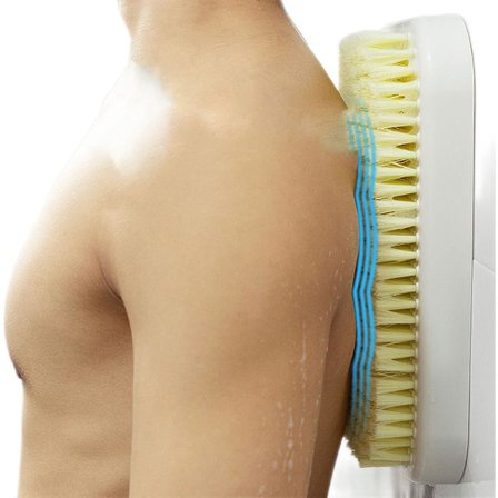 Seinään kiinnitettävä selkäharja, suihkuun, seinään kiinnitettävä harjausba