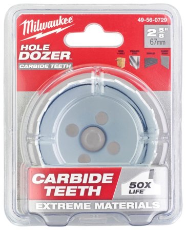 Milwaukee Hole Dozer Carbide Hålsåg TCT, karbid Ø 65 mm, Maskintillbehör & förbrukning