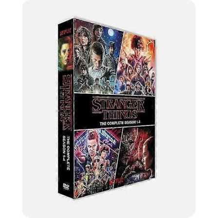 Stranger Things - Kausi 1-4 kokonaisuudessaan (11 levyä)