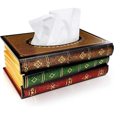 Puinen nenäliina-astia kotiin, toimistoon, autoon