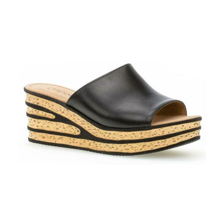 Gabor, Casual Mule Sandals Czarny, Kobieta, Rozmiar: 38 EU