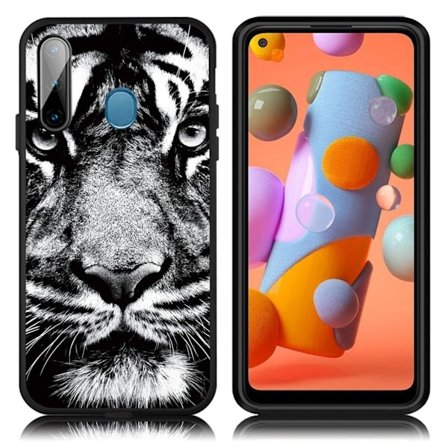 Imagine Samsung Galaxy A11 / M11 deksel - tiger ansikt