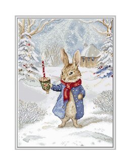 Stickpackung Bild Weihnachtslied