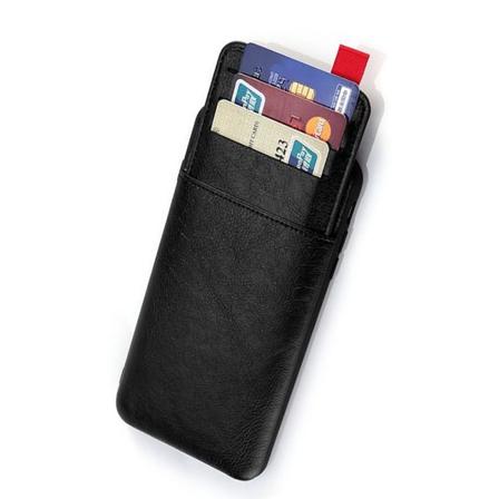 iPhone 14 - Skal med Korthållare Svart