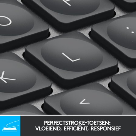 Logitech MX Keys Mini - tastatur - QWERTZ - Tysk - grafitt Inn-enhet