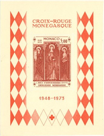 Monaco 1973 - YT BF 7 - Postfrisk miniark