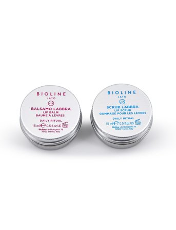 Bioline Jatò Lip Scrub & Balm - Nude - 2 pcs