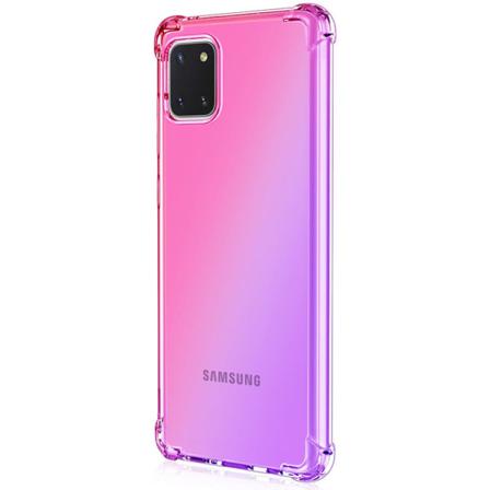 Stötdämpande Silikonskal - Samsung Galaxy A22 5g Rosa/lila