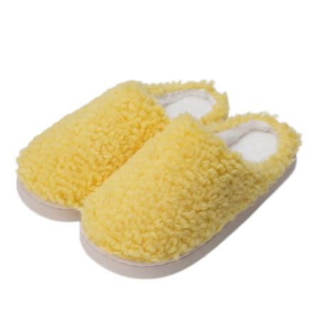 Dam Vinter Varm Stängd Toe Plysch Tofflor Mysig Fuzzy Slipper