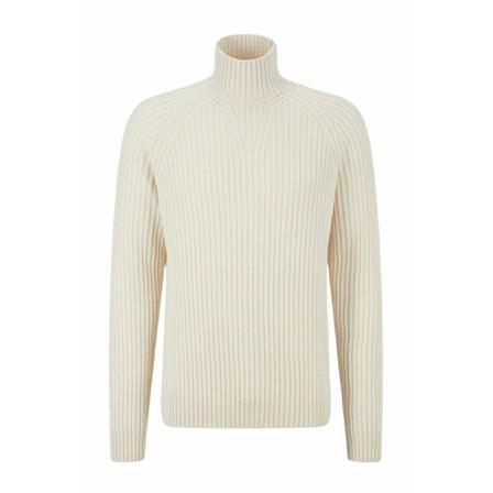 Hugo Boss, Turtlenecks Beżowy, unisex, Rozmiar: M