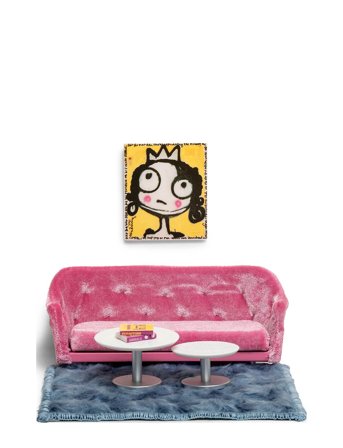 Lundby Vardagsrumsset Patterned Lundby