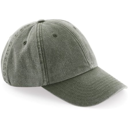 Beechfield Unisex Lågprofil Vintage Denim-Look Cap One Size V