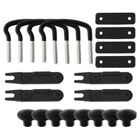 Universelle Tagboks U-bolte Klemmer Praktisk Bil Van Monteringssæt Nem Installation [DB]