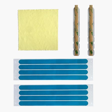 Beskyttelsesfilter Klæbestrimler og Glidebeslag til Skærme og Laptops - Udskiftningssæt - B-yuhao