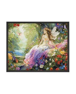 Broderikit Tavla Förtrollad vår - LetiStitch