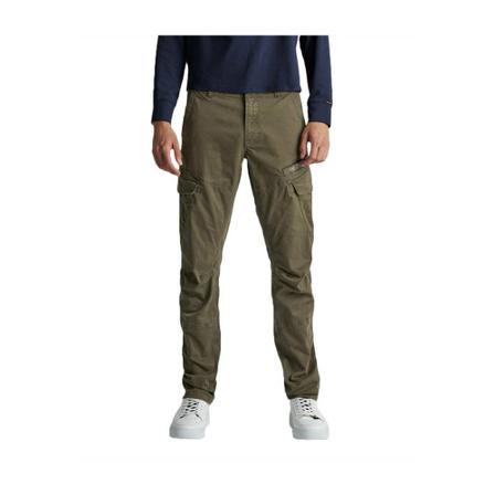 PME Legend, Cargo Pant Stretch Twill Pants Groen, Heren, Maat:W32 L30,elastaan