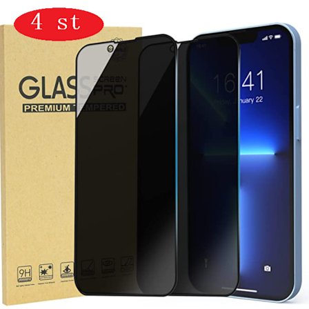 4 st sekretessskärm skydd för iphone 12 mini