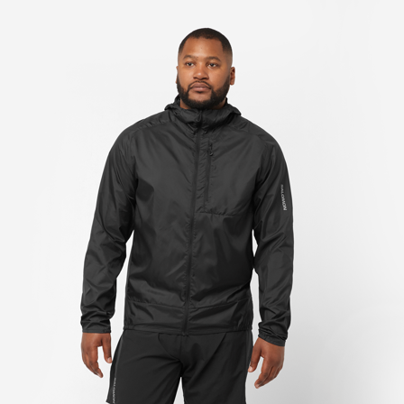 Salomon - Men's Jacket Cross Wind Jkt M - Deep Black