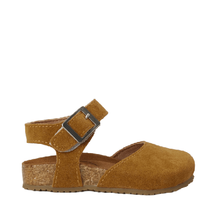 BabyMocs Astrid Sandal Skor Unisex Gul 2-3 år (16cm)