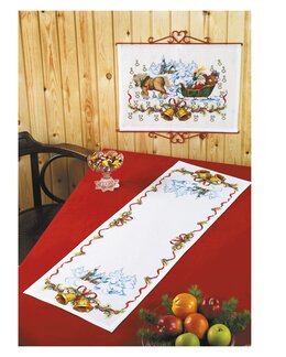 Broderikit Kalender Slædetur - Permin