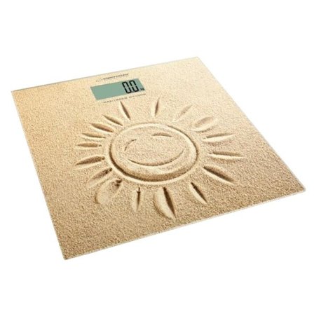 Glad Våg med LCD-display & Säkerhetsglas