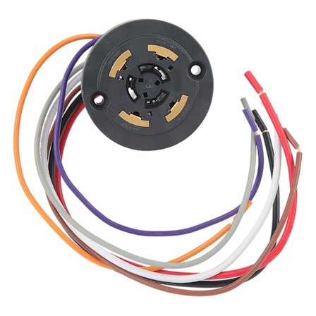 7P Intelligent Photoelectric Switch Adapter Socket Photoswitch Automatisk Lamp Switch Base